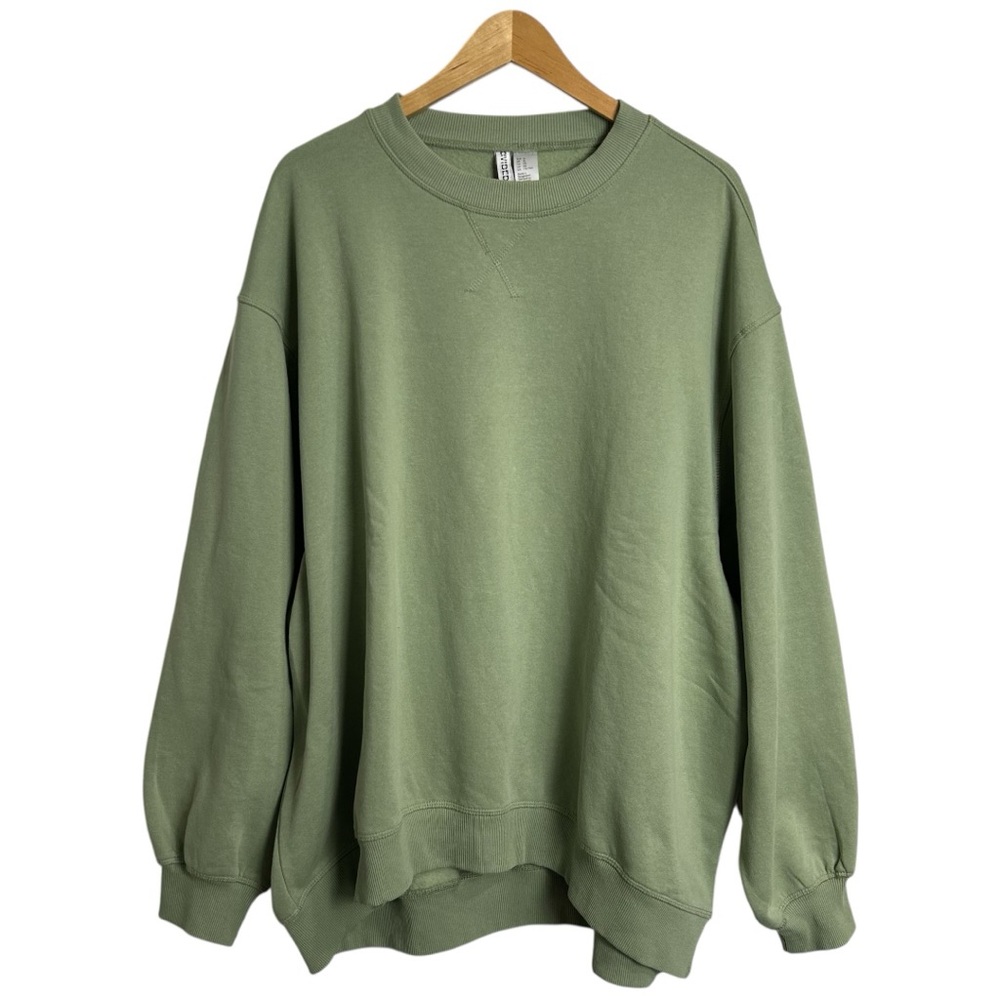 H&M Green Sweatshirt